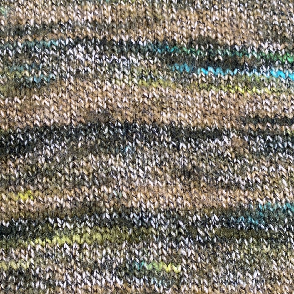 Columbia Sweater Green Marled Knit Turtleneck Size Small Cotton - Picture 5 of 9